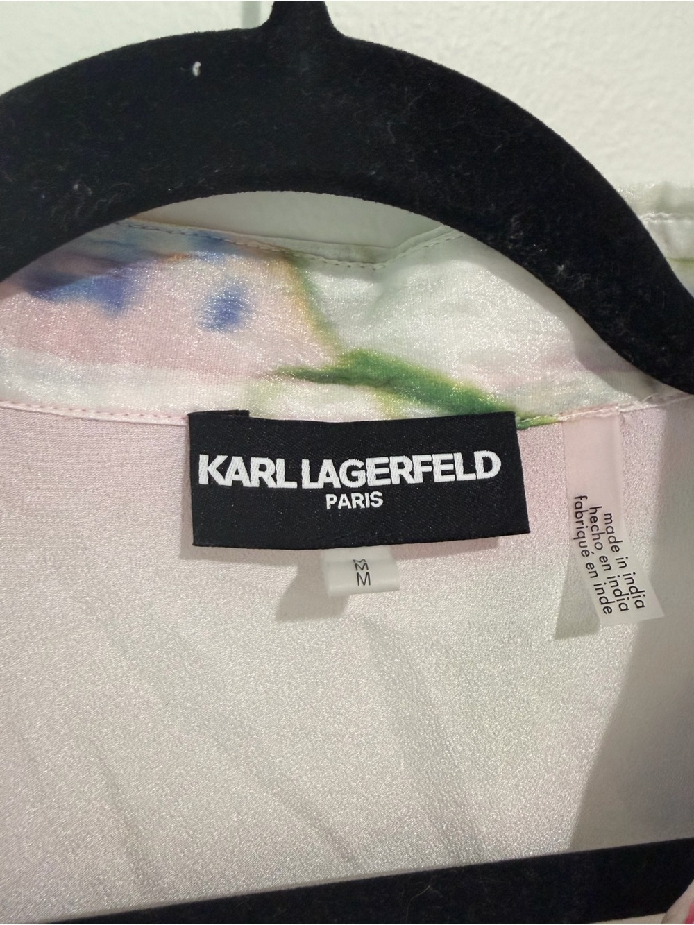 Karl Lagerfeld Floral Blouse - Picture 3 of 5